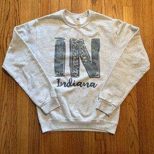 Indiana Gray Sweatshirt - size small